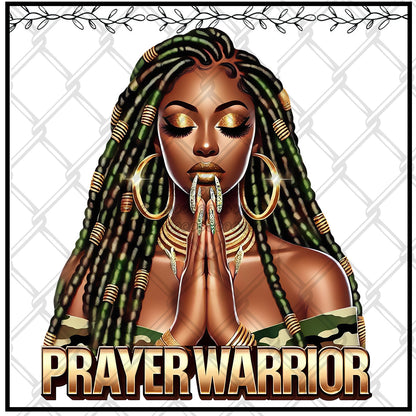 Prayer Warrior PNG Bundle