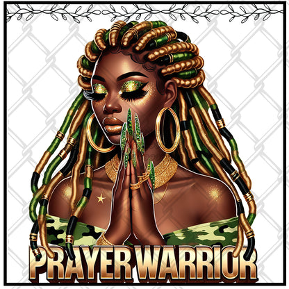 Prayer Warrior PNG Bundle