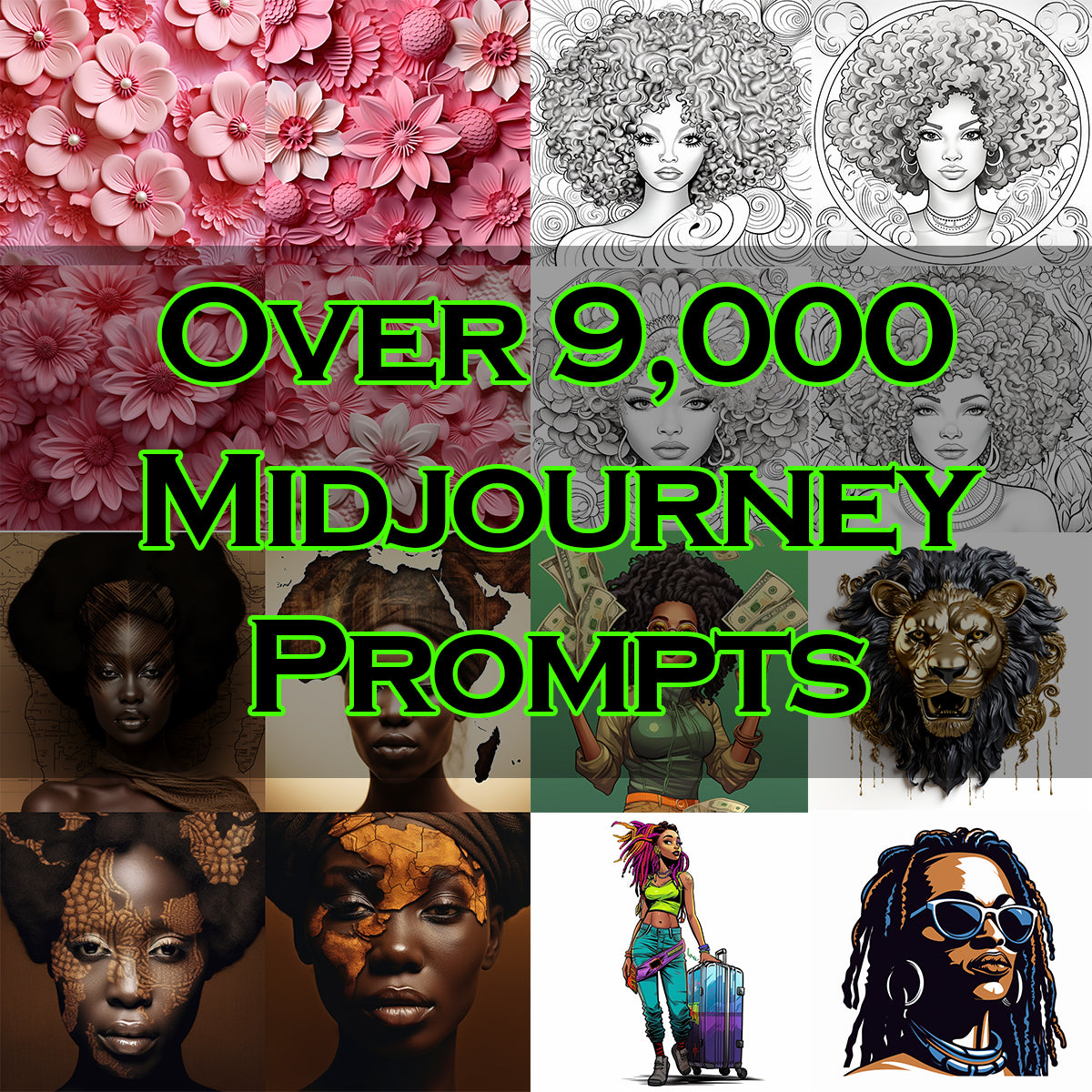 Access to Over 9,000 Midjourney Prompts – eBoss 247