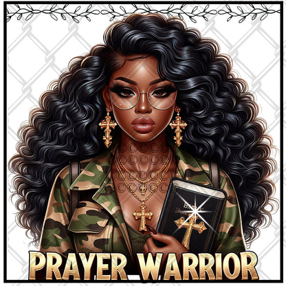 Prayer Warrior PNG Bundle