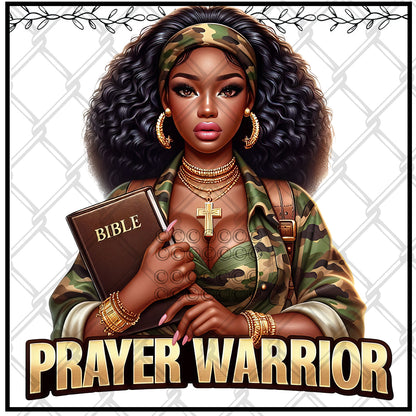 Prayer Warrior PNG Bundle