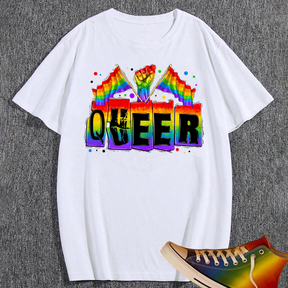 Queer Flag Sublimation Transfer