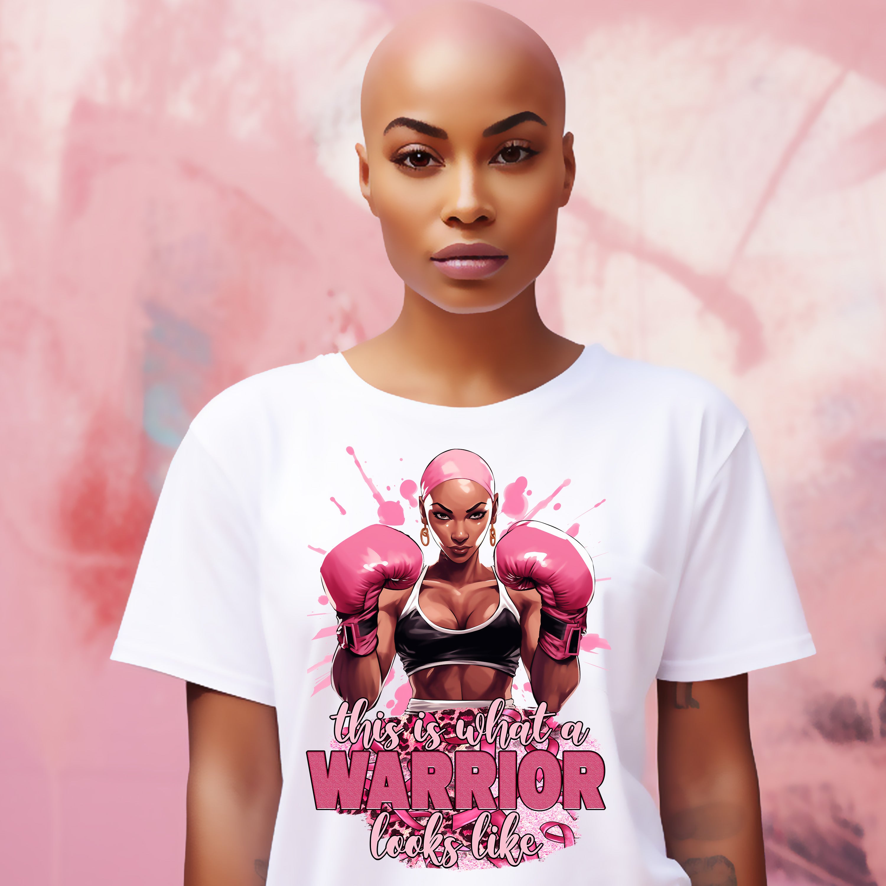 Breast Cancer Fighter/Warrior PNG Bundle