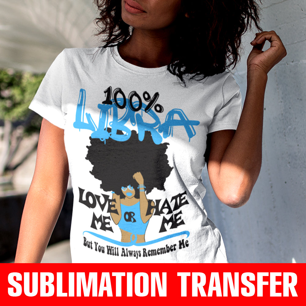 100% Libra Sublimation Transfer