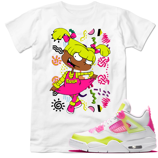 Melanin Angelica Air Jordan 4 Retro PNG SVG