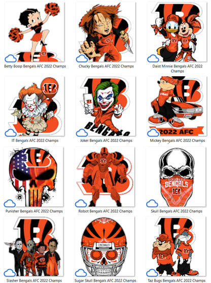 Bengals 2022 AFC Champions Bundle