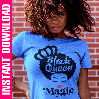 Black Queen Magic PNG SVG