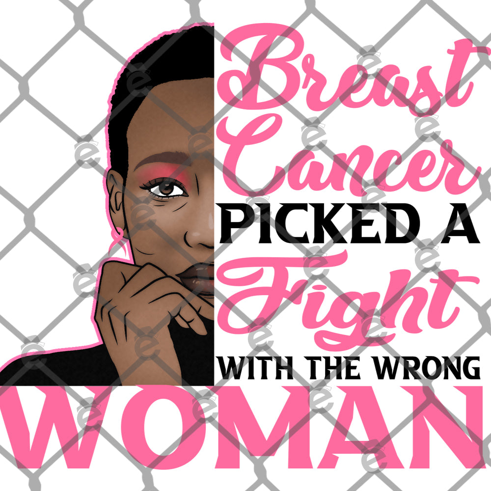 Wrong Woman Breast Cancer PNG SVG