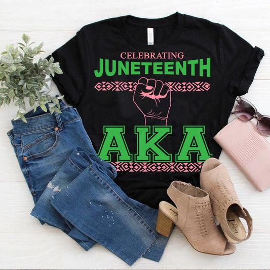 Celebrate Juneteenth AKA PNG SVG