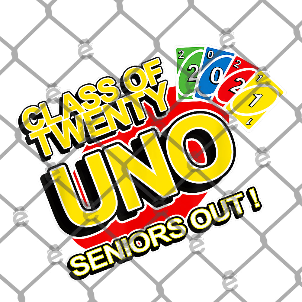 Class of 20 UNO Sublimation Transfer