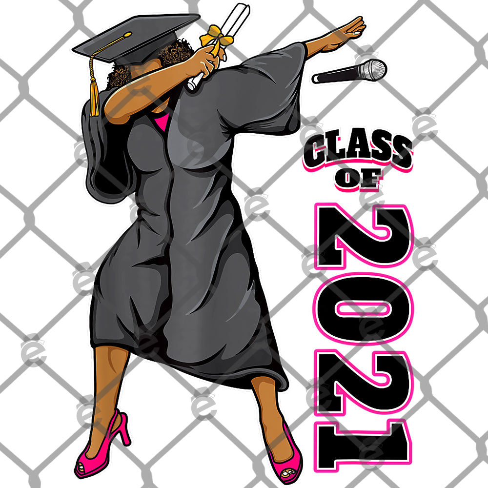 Class of 2021 Dab Sublimation Transfer