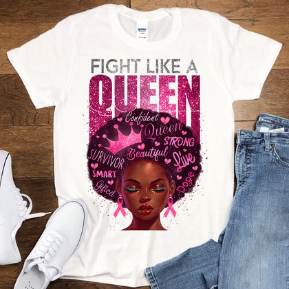 Fight Like a Queen Sublimation Transfer
