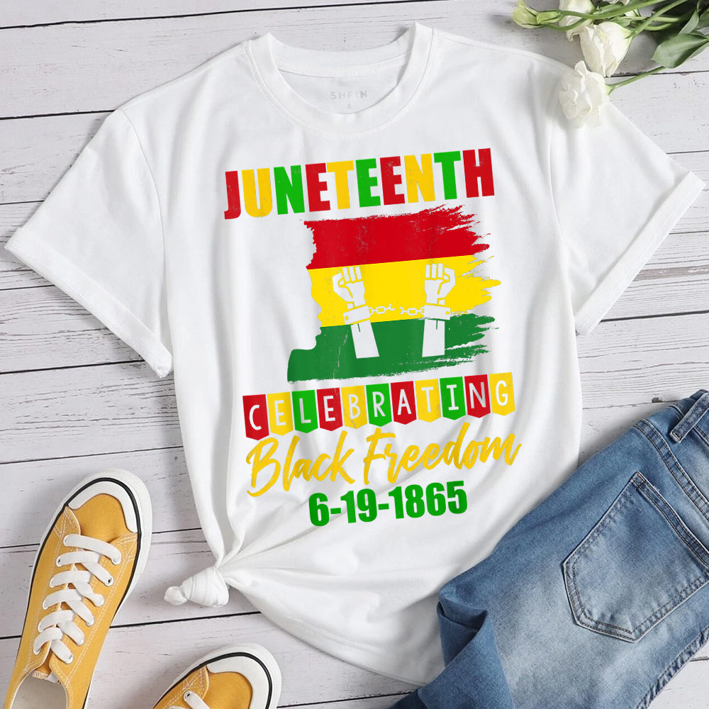 Juneteenth Celebrating Black Freedom Sublimation Transfer