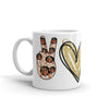 Peace Love Melanin Mug Sublimation Transfer