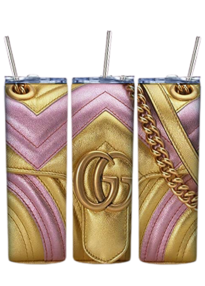 Designer Purse Tumbler Design Bundle