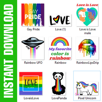 Pride Month Bundle 22 SVG PNG