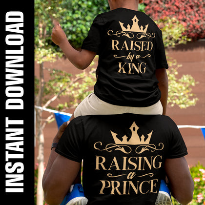Raised by a King-Raising a Prince PNG SVG
