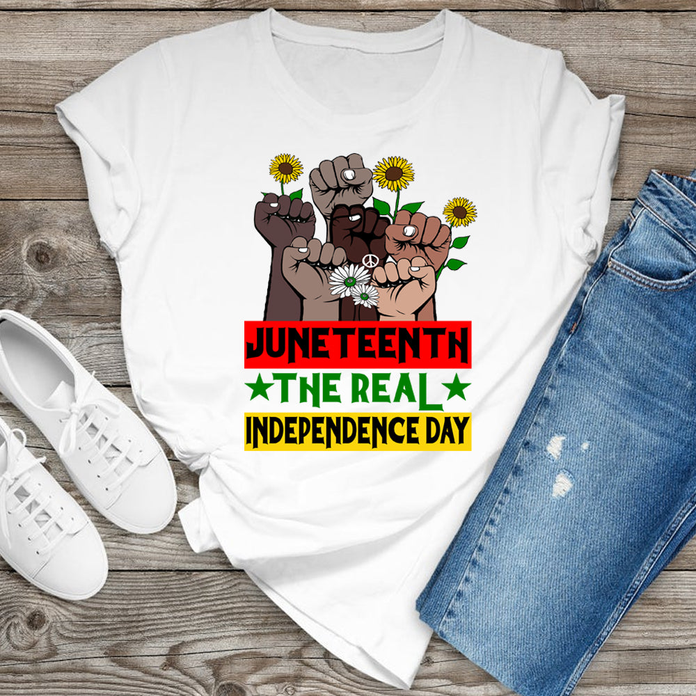 Juneteenth The Real Independence PNG SVG