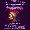 September Girl Lavender PNG Only
