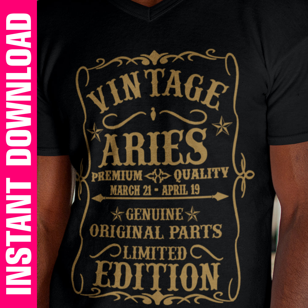 Vintage Aries PNG SVG