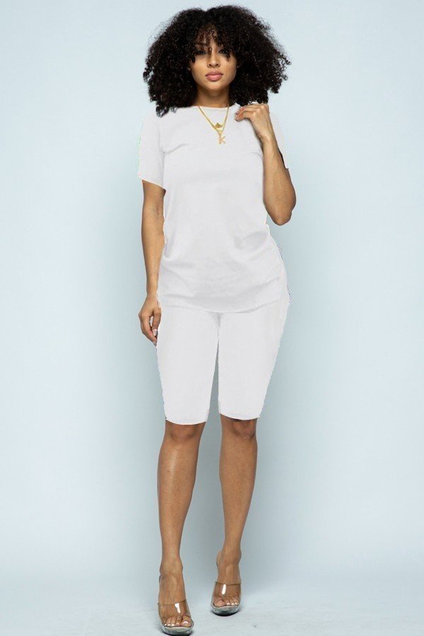 Biker Shorts Set - new