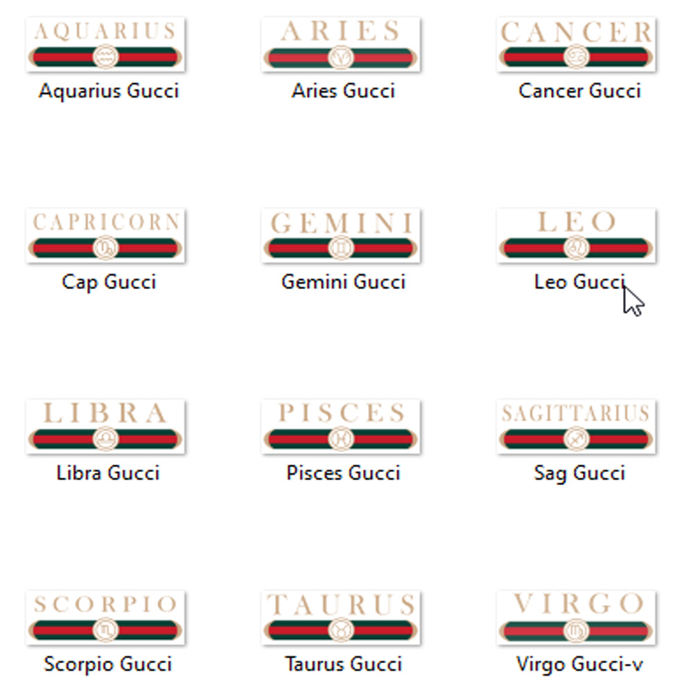 Zodiac Bundle PNG SVG