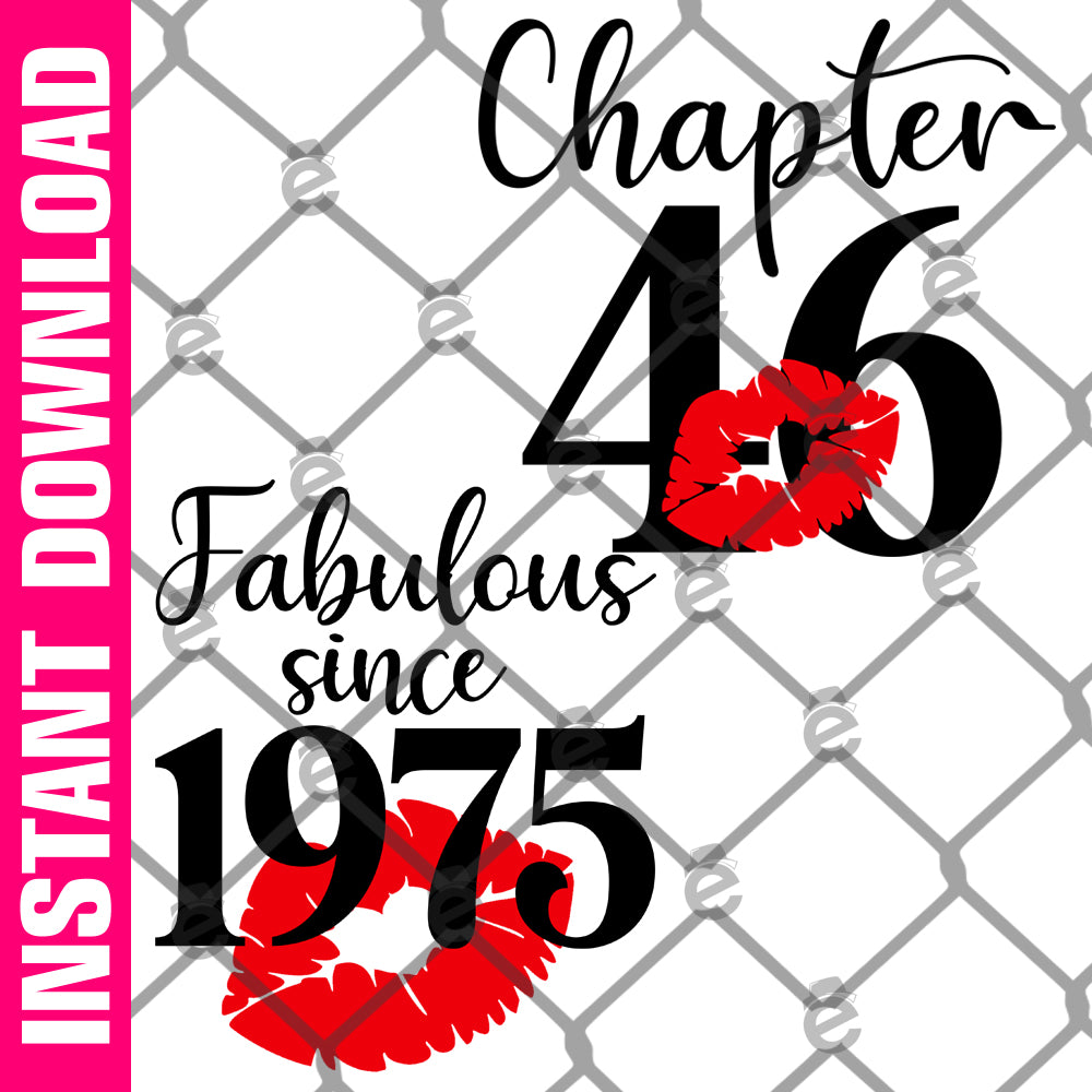 Chapter 46 Fabulous Since 1945 MRR PNG SVG – eBoss 247