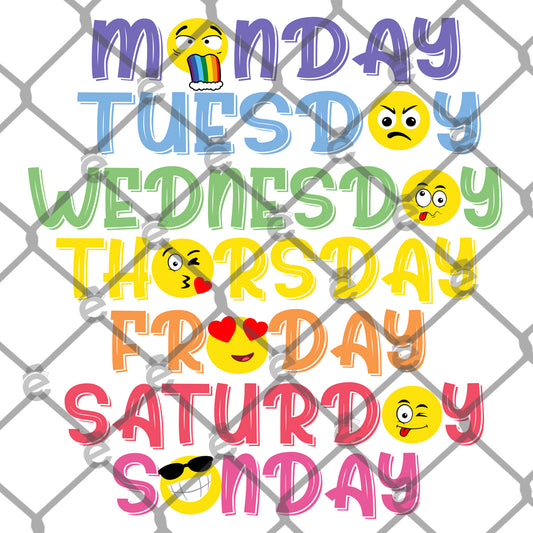 Emoji Days PNG SVG