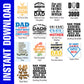 Father's Day PNG SVG Bundle