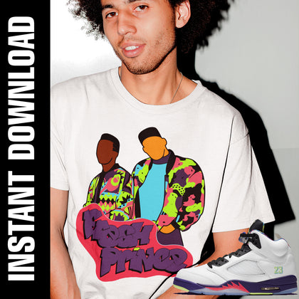 Fresh Prince Jazzy Jeff Sneakermatch PNG SVG