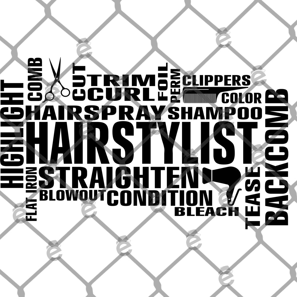 Hairstylist PNG SVG