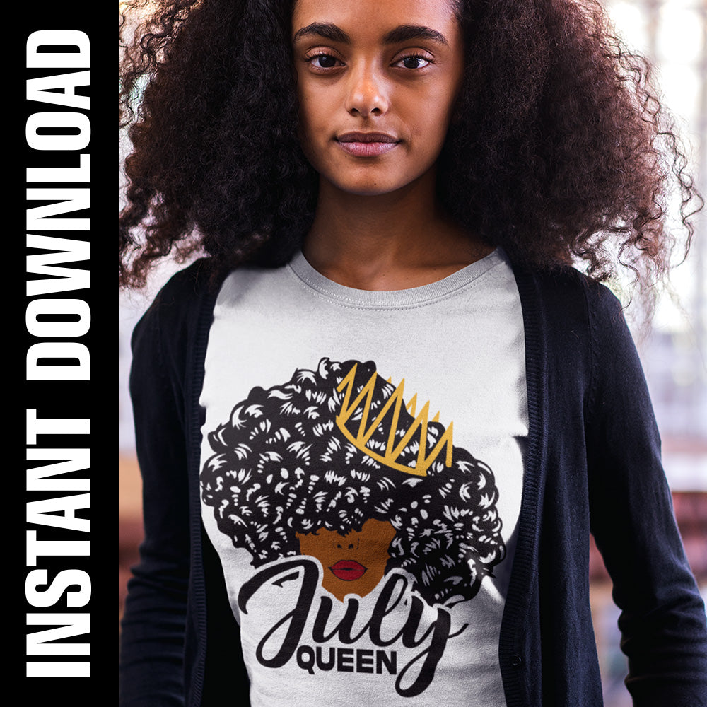 July Queen PNG SVG