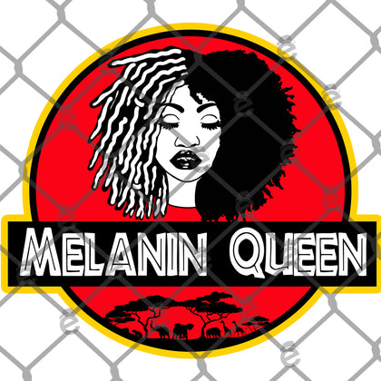 Melanin Queen PNG SVG