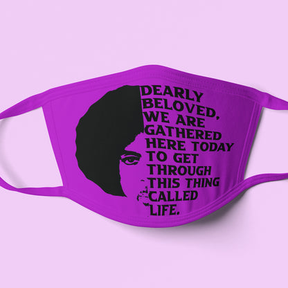 Prince Dearly Beloved Mask Design PNG SVG