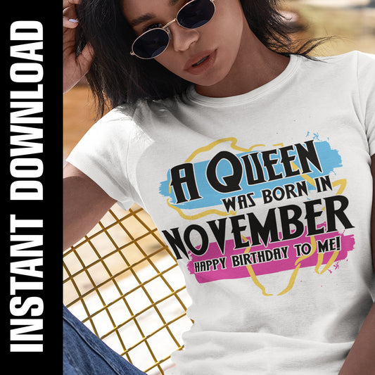 12 Months A Queen Was Born Bundle PNG SVG