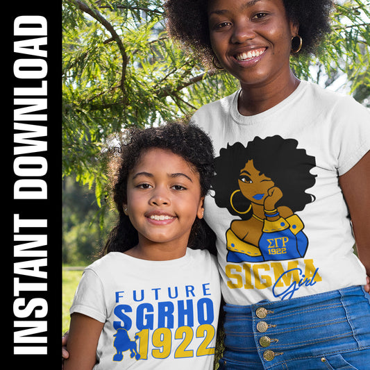 50 AKA DST ZPB SgRho Sorority PNG SVG Bundle