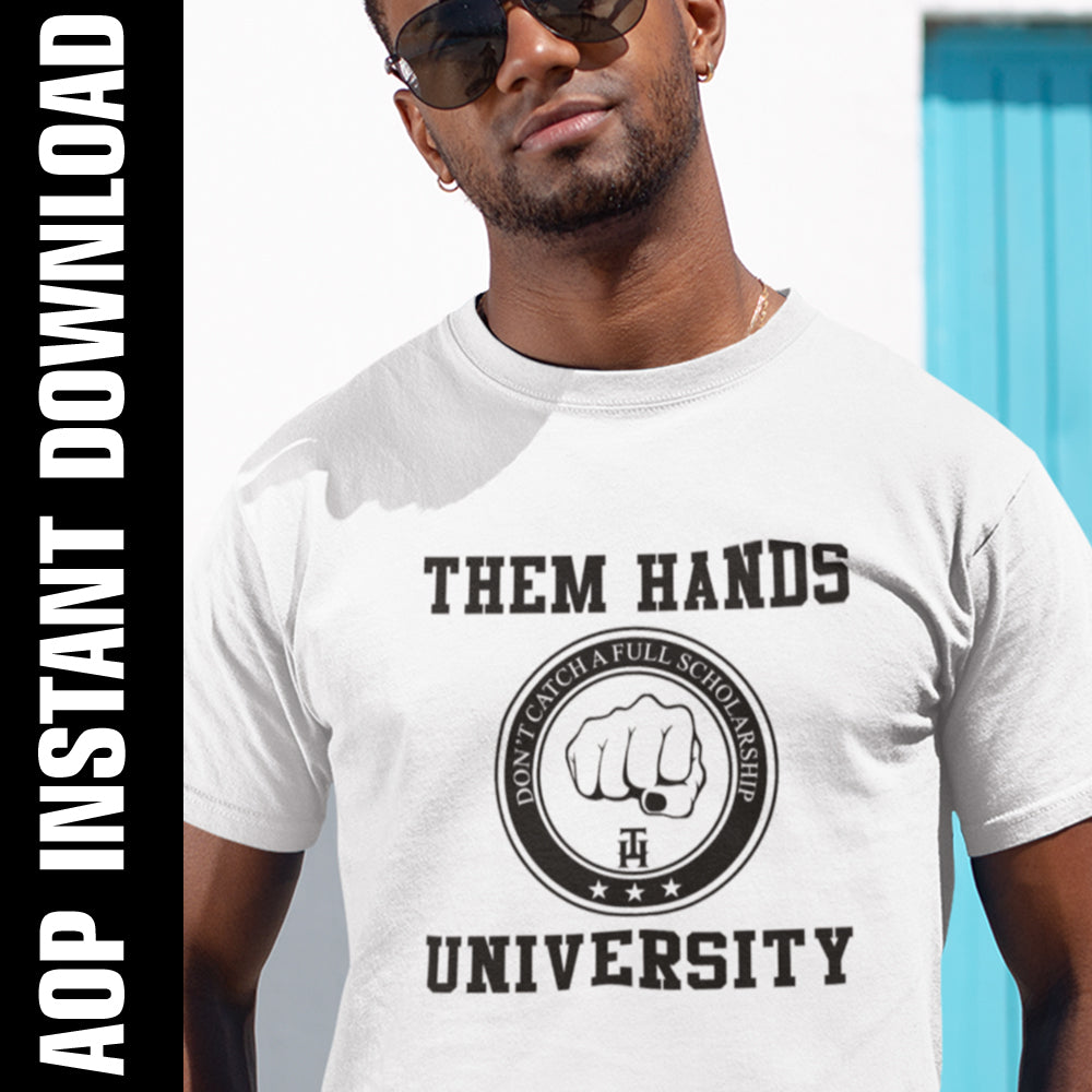 Them Hands University PNG SVG