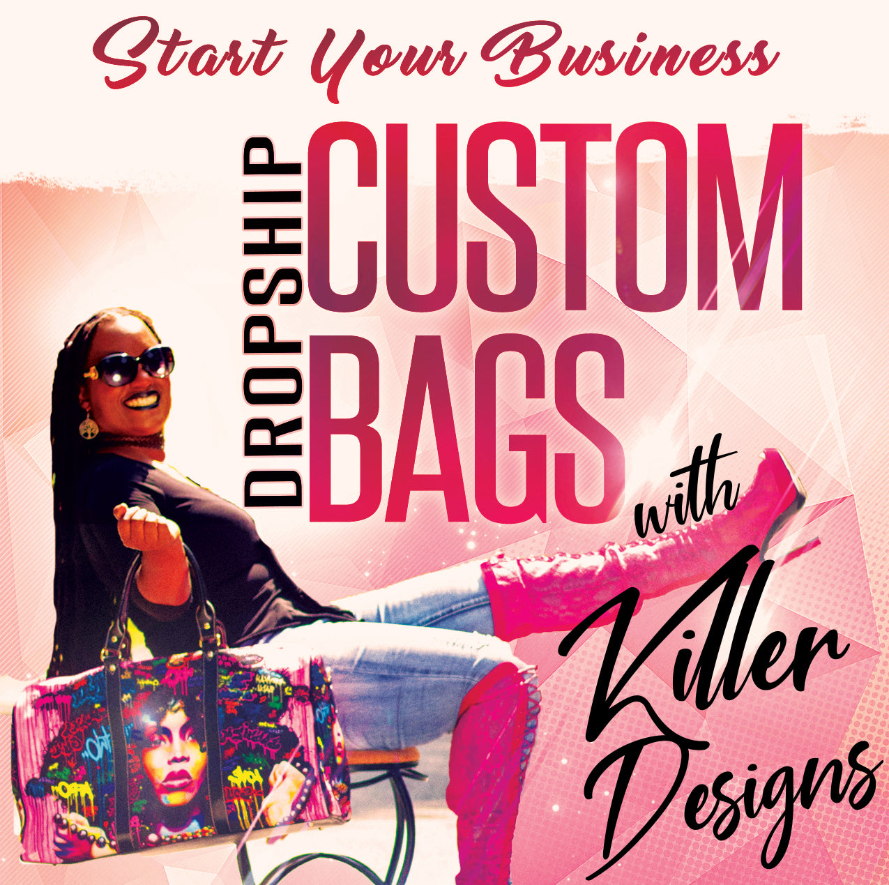Dropship Travel Bag Business Start Up Website Package