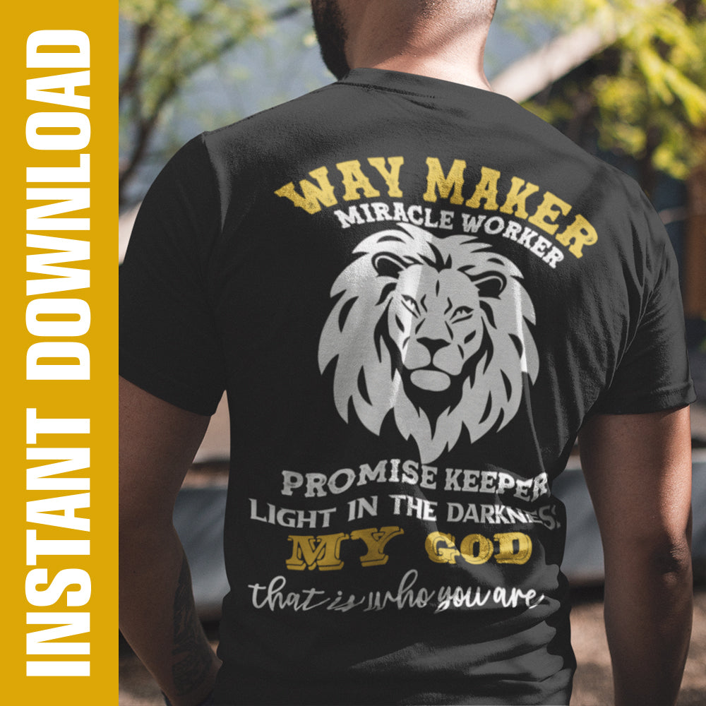 Way Maker PNG SVG – eBoss 247